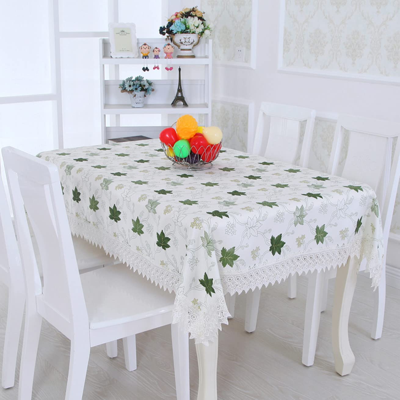 新品未使用 　レース＆撥水ジャカード テーブルクロス 130×230 新品未使用 レース＆撥水ジャカード テーブルクロス 130×230